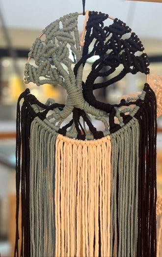 Árbol de la Vida en Macramé