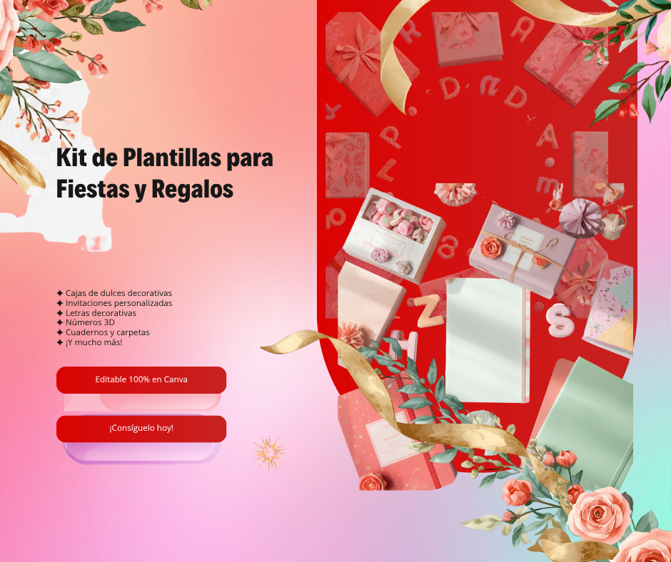 Kit Premium de Plantillas para Celebraciones y Escolares